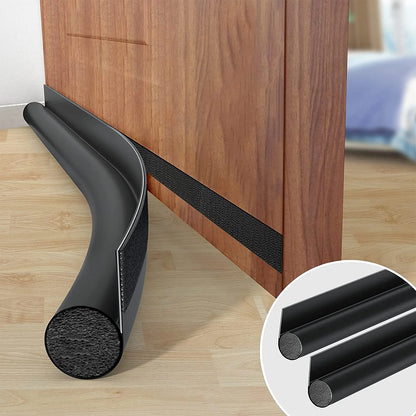 Door Draft Stopper Weather Stripping Door Sweep Adjustable under Door Draft Blocker Insulator Weatherstrip House Acoustic Foam