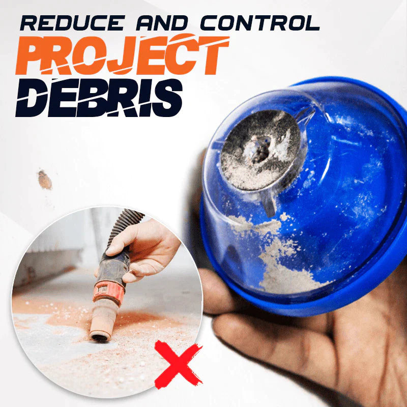 ELECTRIC DRILL DUST COLLECTOR CATCHER ATTACHMENT DEBRIS BOX FITS MOST DRILLS DIAMETER 4-10Mm MUST HAVE DRILLING ACCESSORY